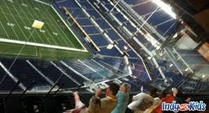 And now, a way to explore an nfl stadium without paying the $100 average ticket price: Lucas Oil Stadium Tour See Where The Colts Play Indy With Kids