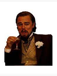 Leonardo Dicaprio Calvin Candie Django Meme Art Board Print By Erosidik Redbubble