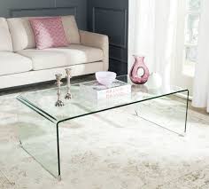 Fox6014a Coffee Tables Furniture By Safavieh Clear Coffee Table Coffee Table Rectangle Coffee Table