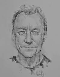 Love this drawing by artofalvin. lots of tonal lines running counter to  form… just like we always say!!! Brilliant