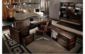 P Drawers Return W Stainless Steel Insert In The Top 3 Full Extension Drawers Chrome Sta Home Office Design Italian Furniture Modern Executive Office Design
