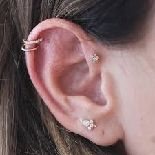 ich muss meinen samstag mit diesem niedlichen set von helix piercings beginnen gepa ohrlocher halskette anhanger ohrringe piercing piercings