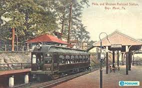 Antique Picture Of Bryn Mawr Train Station Bryn Mawr Bryn Mawr College Train Station