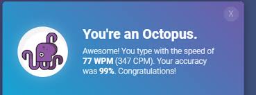 Taking the 5 minute test is a good indicator of your speed, but 1 minute is enough for fun. What S Your Typing Speed Off Topic Community A Place Connecting Users Experts And Developers