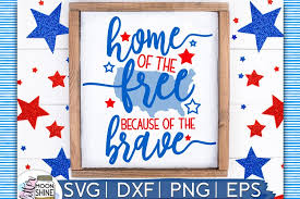 Completely free svg files for cricut, silhouette, sizzix and many other svg compatible electronic cutting machines. Home Of The Free Svg Dxf Png Eps Cutting Files 73796 Svgs Design Bundles