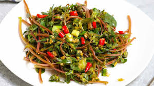 Sumach is used to give sour taste instead of lemon juice. Purslane Salad Recipe How To Cook Purslane Youtube