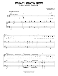 Find out at broadway musical home. Eddie Perfect What I Know Now From Beetlejuice The Musical Sheet Music Pdf Notes Chords Broadway Score Piano Vocal Download Printable Sku 428612