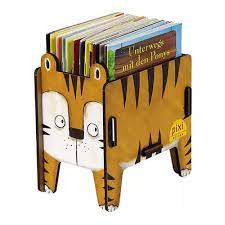 Unordnung möchte natürlich niemand sehen, aber mit den richtigen aufbewahrungskisten muss das auch niemand. Pixi Buch Aufbewahrunsbox Tiger Werkhaus Shop