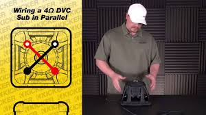 An electrical wiring layout is a straightforward visual representation of the physical connections as well as physical format of an electric system or. Subwoofer Wiring One 4 Ohm Dual Voice Coil Sub In Parallel Youtube