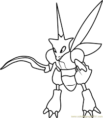 These are the pokemon coloring pictures for you on this web page. Scyther Pokemon Go Coloring Page For Kids Free Pokemon Go Printable Coloring Pages Online For Kids Coloringpages101 Com Coloring Pages For Kids