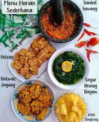 Tumis jamur kancing tempe goreng sambal bawang rebon sabtu : Pesan Ibu Inspirasi Menu Masakan Rumahan Facebook