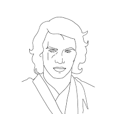 Anakin Line Art Star Wars Art Line Art Art