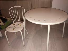 We'll see how it holds up over time. Ikea Children Table And Chair Set Metal Babies Kids Baby Nursery Kids Furniture Kids Tables Chairs On Carousell