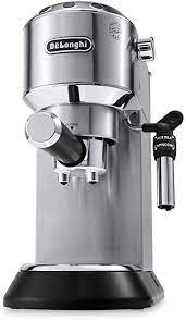 This model works with pods and ground coffee, giving you plenty of choice for the perfect cup. Amazon Com Delonghi Ec685 M Dedica 15 Bar Pump Espresso Machine Coffee Maker Stainless Steel 220 Volts Not For Usa European Cord Kitchen Dining