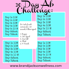 30 Day Ab Challenge Tips For Blasting Belly Fat Get A Flat