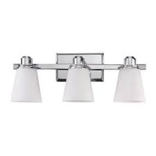 Discover bathroom vanity lights near me only in zelta home design. Canarm Chatham 3 Light Chrome Modern Contemporary Vanity Light Lowes Com Vanity Lighting Bath Vanity Lighting Contemporary Vanity