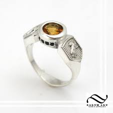 Hufflepuff House Engagement Ring Engagement Rings Rings Engagement