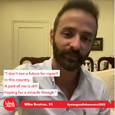 I don't see a future for myself in this country. I actually don't see a  future for this country. I intend to leave as soon as I can. A part of me