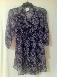 Buy Oh Baby By Motherhood 2 Pc Maternity Blouse Blue Purple Floral Sizes S M Online In Taiwan 302583535875