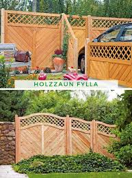 Einen angenehmen einkauf und viel freude beim gärtnern wünscht ihnen. Alpholz Fylla Holzzaun Holzzaun Sichtschutz Garten Zaun
