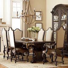 I am so happy to have found this store. With Sophisticated Old World Styling And A Sense Of Grandeur Castella Valencia Dining Room Dining Room Interiors Interior Design Dining Room Tuscan Decorating