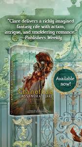 Shadowhunter cordelia carstairs's life is filled with family drama, friends and demons bent on destruction; Cassandra Clare Woo Chain Of Gold Is Out I See Some Of You