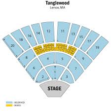 G Shed Koussevitzky Music Shed Seating Chart