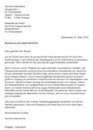Tipps zum anschreiben bewerbungsschreiben einleitungssatz im anschreiben schlusssatz im anschreiben interessen im anschreiben stärken im anschreiben anlagenverzeichnis. Bewerbungsschreiben Lagermitarbeiter