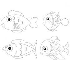 Avril est bien le mois du coloriage poisson, et des poissons tu vas pouvoir en imprimer et en colorier des bancs à partir de cette page. Coloriage De Poissons D Avril Avec Tete A Modeler