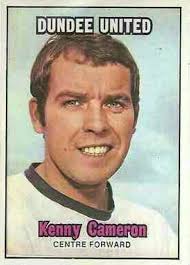 Kenny Cameron of Dundee Utd in 1968.