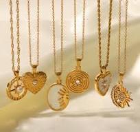 Personalized Linen Chain Fritillaria Heart Shaped Sun Half ...
