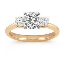 Many people choose to buy their center stone separately from the mounting. 71 Stunning Three Stone Engagement Rings For Every Style
