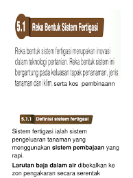 # modal yang tinggi bagi memulakan projek # memerlukan kemahiran # keroskan sistem membawa kerugian. Sistem Fertigasi