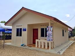 Bina rumah simple dan cantik , design azalea mampu milik di atas tanah sendiri, size binaan 32' x 47' ( 1286 sq.ft ) 3 bilik 2 bilik. Berita Baik Rumah Bina Pejabat Risda Jajahan Gua Musang Facebook
