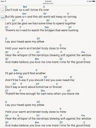Ray Price S For The Good Times Lyrics And Chords Ukulele Chords Songs Guitar Tabs Songs