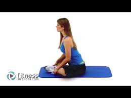 Seated Hip Stretch Fitness Blender Hip Stretches Hip Opening Yoga Workout Videos Free