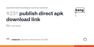 An apk file is an android package file. Publish Direct Apk Download Link Issue 231 Austrianredcross Stopp Corona Android Github