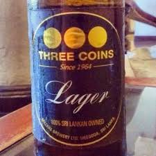 Three Coins From Sri Lanka Cerveza