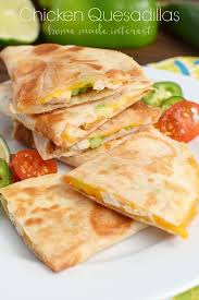 Tortillas stuffed with cheese and whatever else your heart desires, pan fried until the interior is melted and oozing and the outside is crisp. Chicken Quesadilla Recipes Simple Contoh Soal Dan Materi Pelajaran 4
