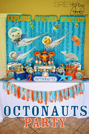 Greygrey Designs My Parties Octonauts Party With Birthday Express Octonauts Party Boy Birthday Parties Octonauts Birthday Party