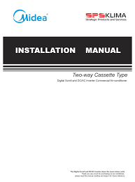 The remote controller on the holder. Midea Air Conditioner Installation Manual Pdf Download Manualslib