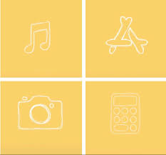 Yellow App Icon Iphone App Design Ios App Icon App Icon Design