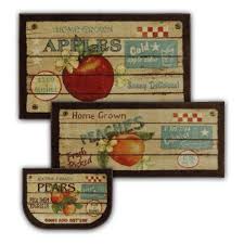 Find the perfect home furnishings at hayneedle, where you can buy online while you explore our room designs and curated looks for tips, ideas & inspiration to help you along the way. Mohawk Home New Wave Fruit Crate Multi Kitchen Mat Set Of 3 Multiple Sizes Walmart Com Walmart Com