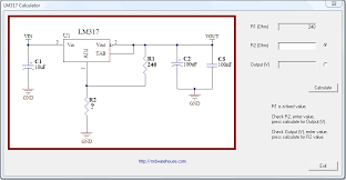 Lm317 Voltage Regulator Calculator Standaloneinstaller Com