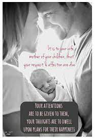 To Married Men It Is To Your Wives The Mothers Of Your Children That Your Respect And Affection Are Due Your A Child Guidance Marriage Goals Ellen G White