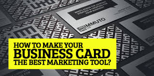 What makes a good business card? How To Make Your Business Card The Best Marketing Tool Articles Graphic Design Junction