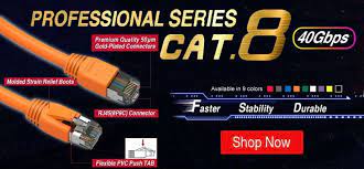 Buy Cat 8 Shielded Booted Cables Online Sfcable Network Cable Ethernet Cable Buy A Cat