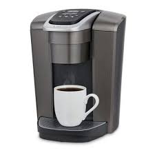 Keurig K Elite Single Serve K Cup Pod Coffee Maker With Iced Coffee Setting Brushed Slate In 2020 Iced Coffee Maker Single Serve Coffee Makers Keurig