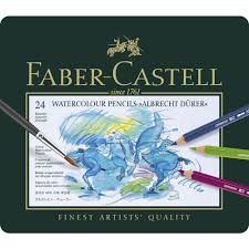 Faber castell water colour pencils 24colors. Faber Castell Albrecht Durer Watercolour Pencils 24 Pack Officeworks