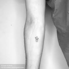 Do you love cacti just as much as i do? Cactus Tattoo On The Inner Forearm Cactus Tattoo Cactus Tattoo Small Bikini Line Tattoo